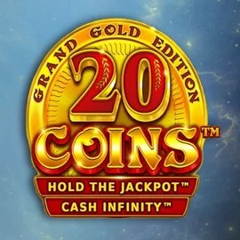 Logo of 20 Coins Grand Gold Edition from Wazdan at Lyra Bet Casino