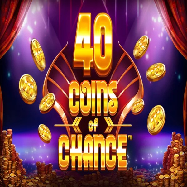 40 Coins of Chance slot logo by SYNOT Games at Lyra Bet Casino