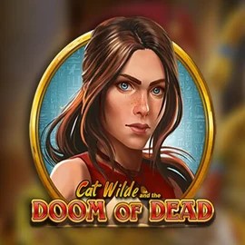 Cat Wilde and the Doom of Dead slot visual from Play'n GO available on lyra-bet-casino.com