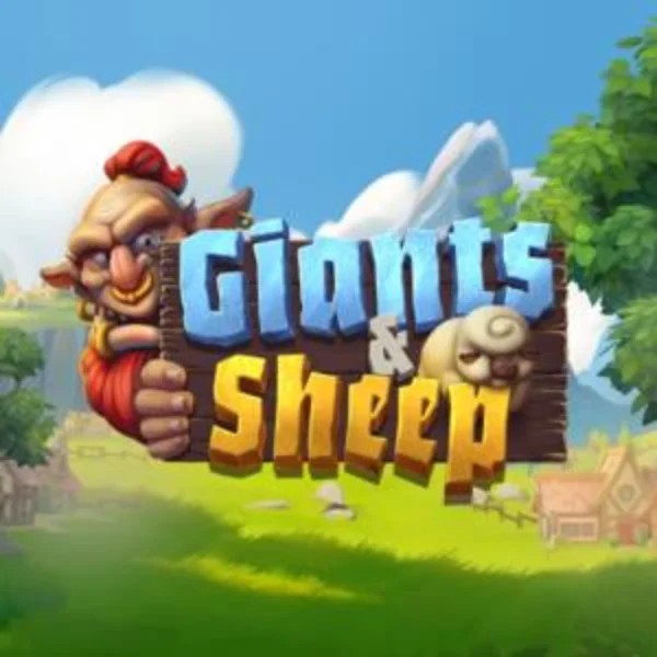 Giants and Sheep slot logo by Relax Gaming at Lyra Bet CasinoGiants and Sheep