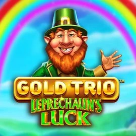 Gold Trio Leprechaun's Luck game by Playtech – logo hosted on Lyra Bet Casino