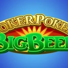 Joker Poker Big Beer online game logo by iSoftBet on lyra-bet-casino.com