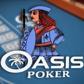 Oasis Poker game by Nucleus Gaming – logo hosted on Lyra Bet Casino